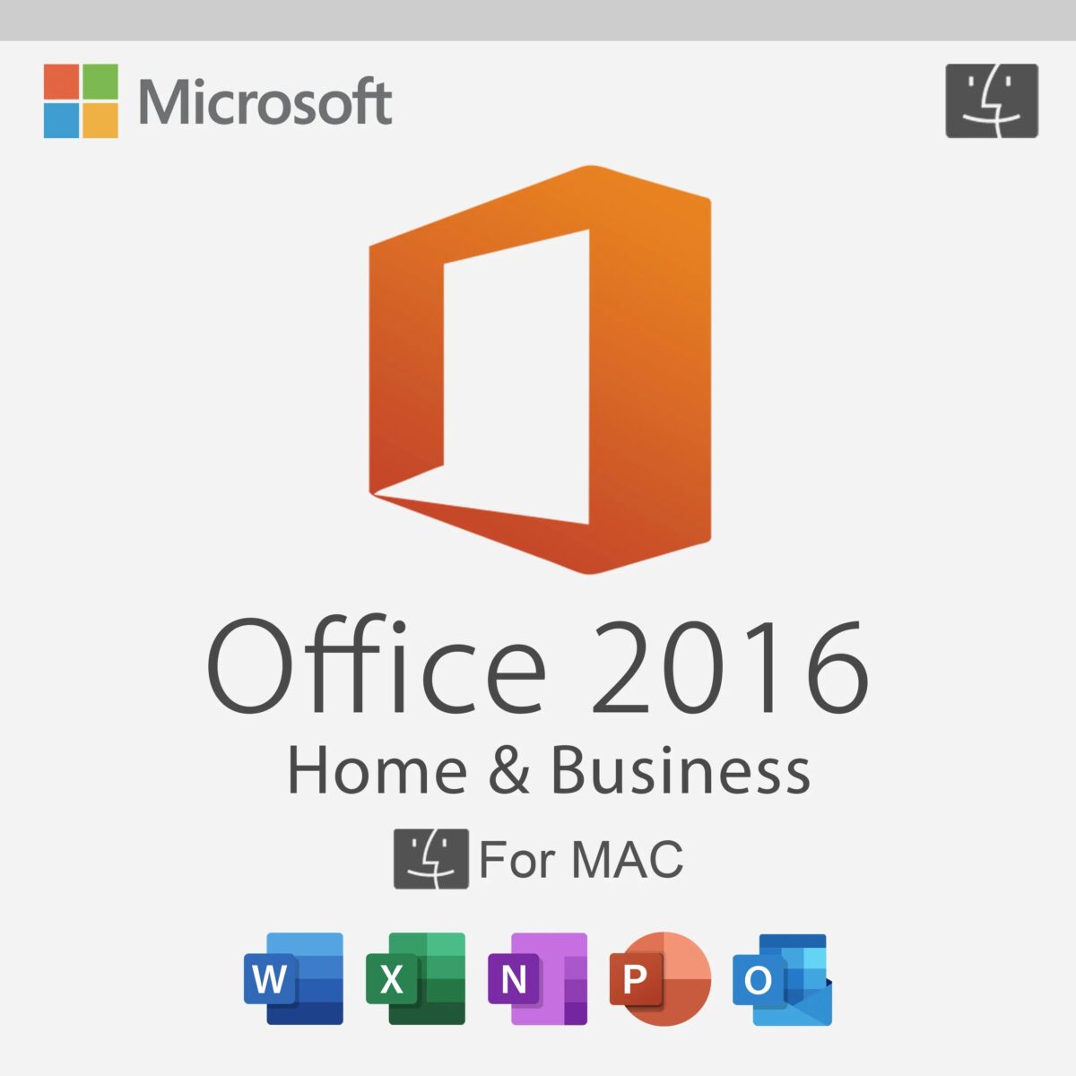 Microsoft Office 2016 Home and Business for Mac – Lifetime License Key, instant activation.