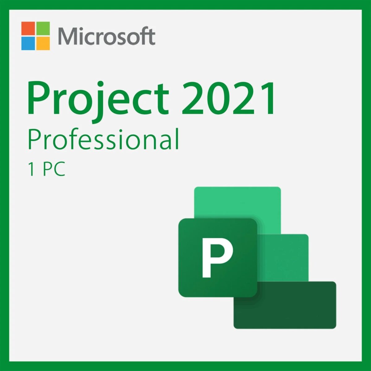 Microsoft Project 2021 Professional License Key for 1PC - Lifetime Activation