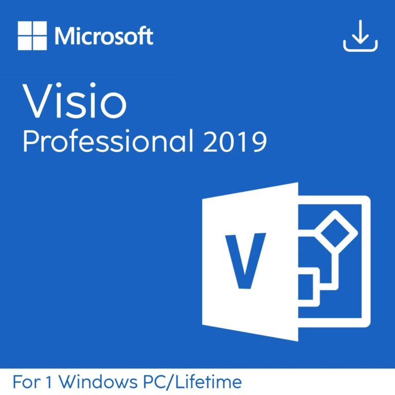 Microsoft Visio 2019 Professional for 1PC – Lifetime License Key