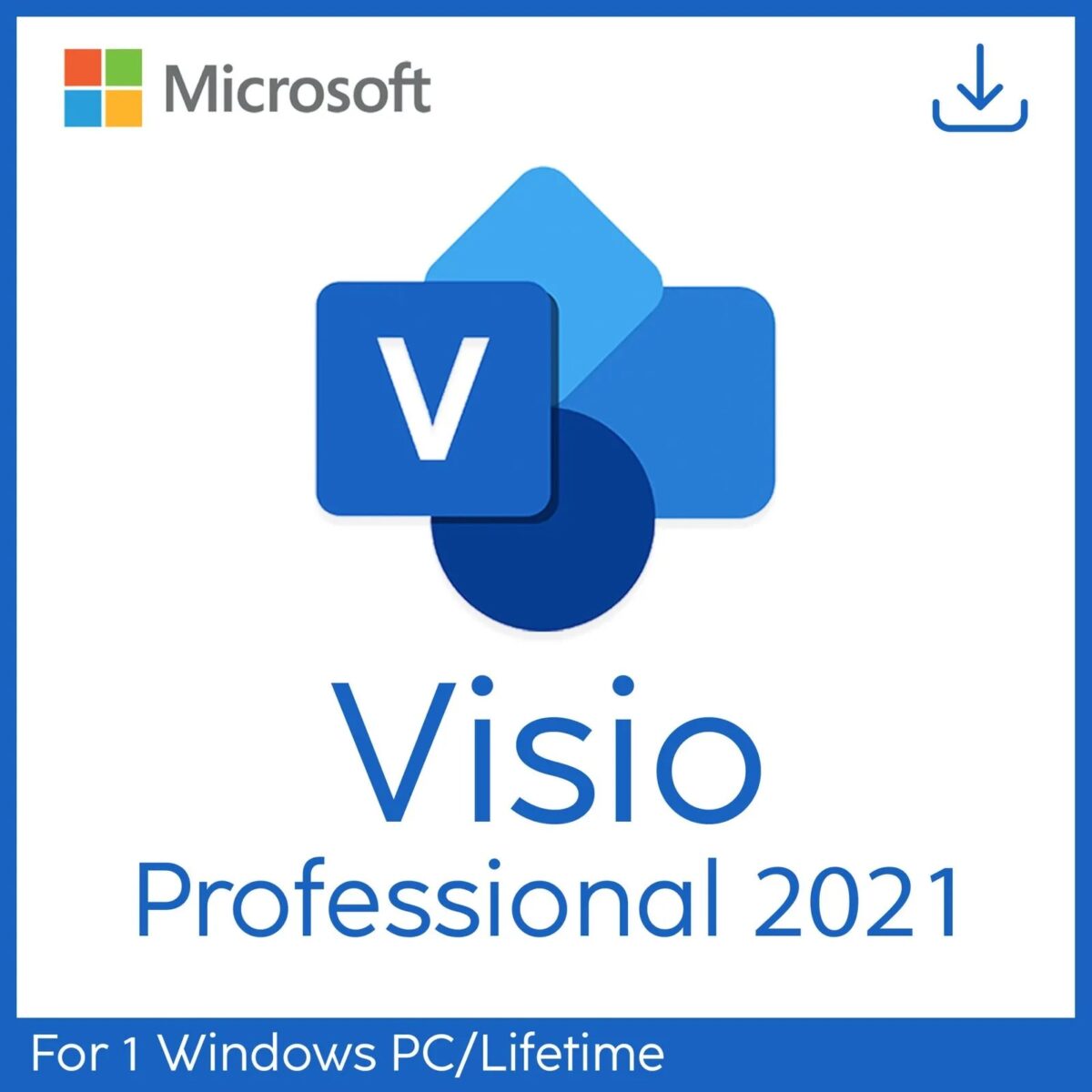 Microsoft Visio 2021 Professional for 1PC – Lifetime License Key