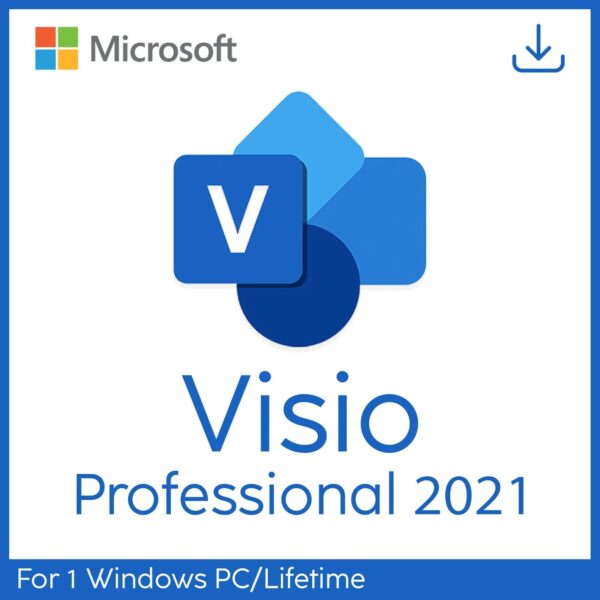 Microsoft Visio 2021 Professional for 1PC – Lifetime License Key