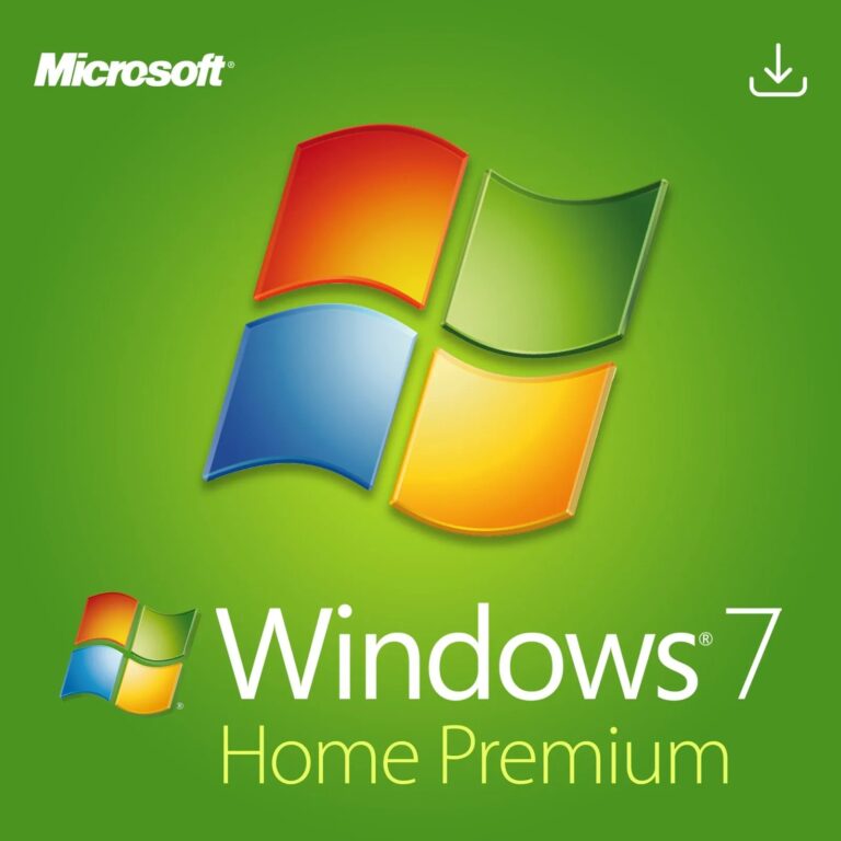 Authentic Windows 7 Home Premium license key with lifetime activation for 32/64-bit systems