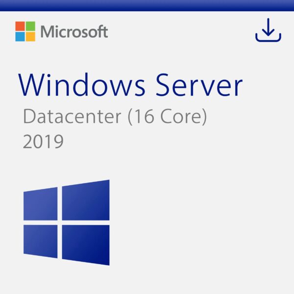 Microsoft Windows Server 2019 Datacenter 16 Core License Key