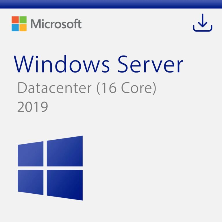 Microsoft Windows Server 2019 Datacenter 16 Core License Key