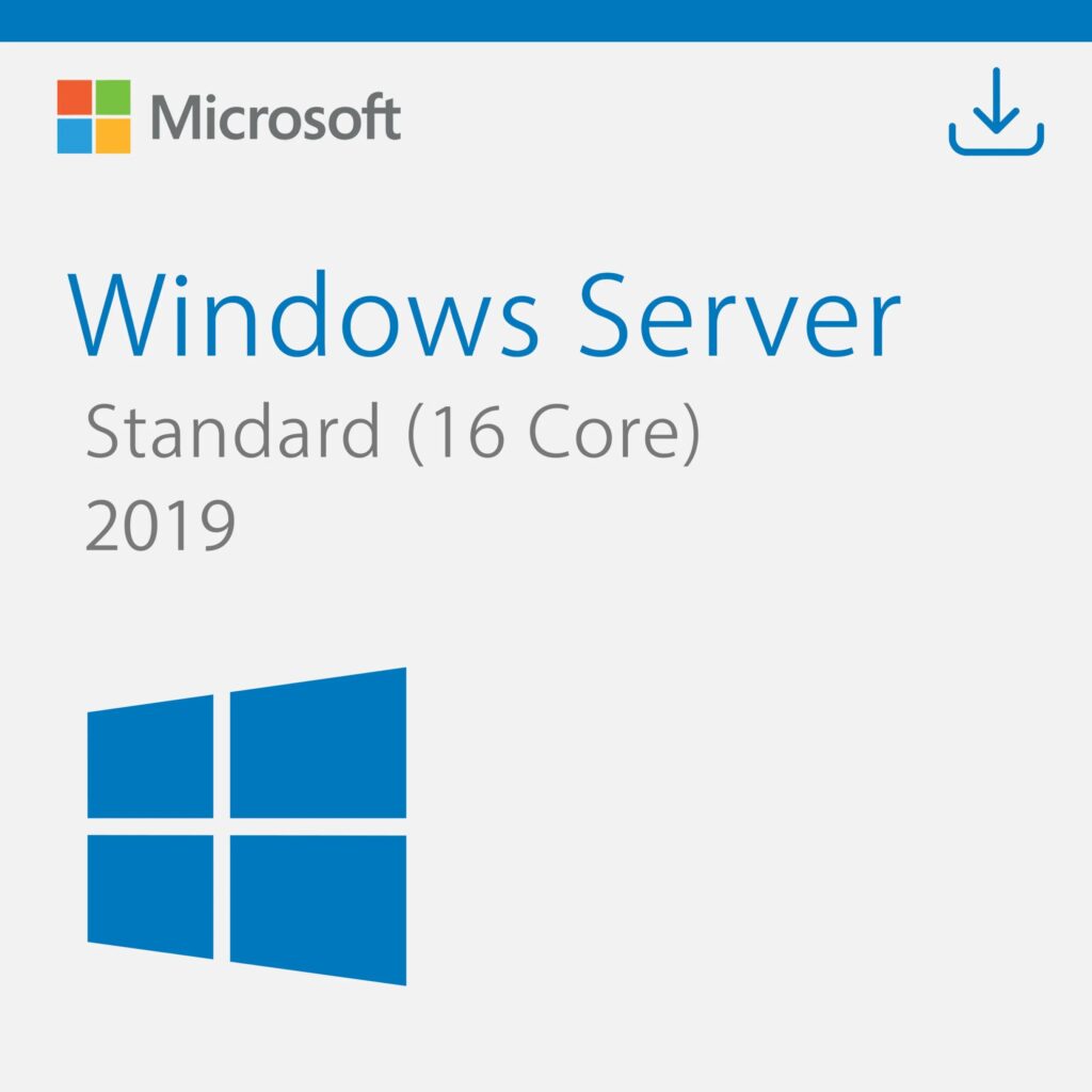 Microsoft Windows Server 2019 Standard 16 Core License Key
