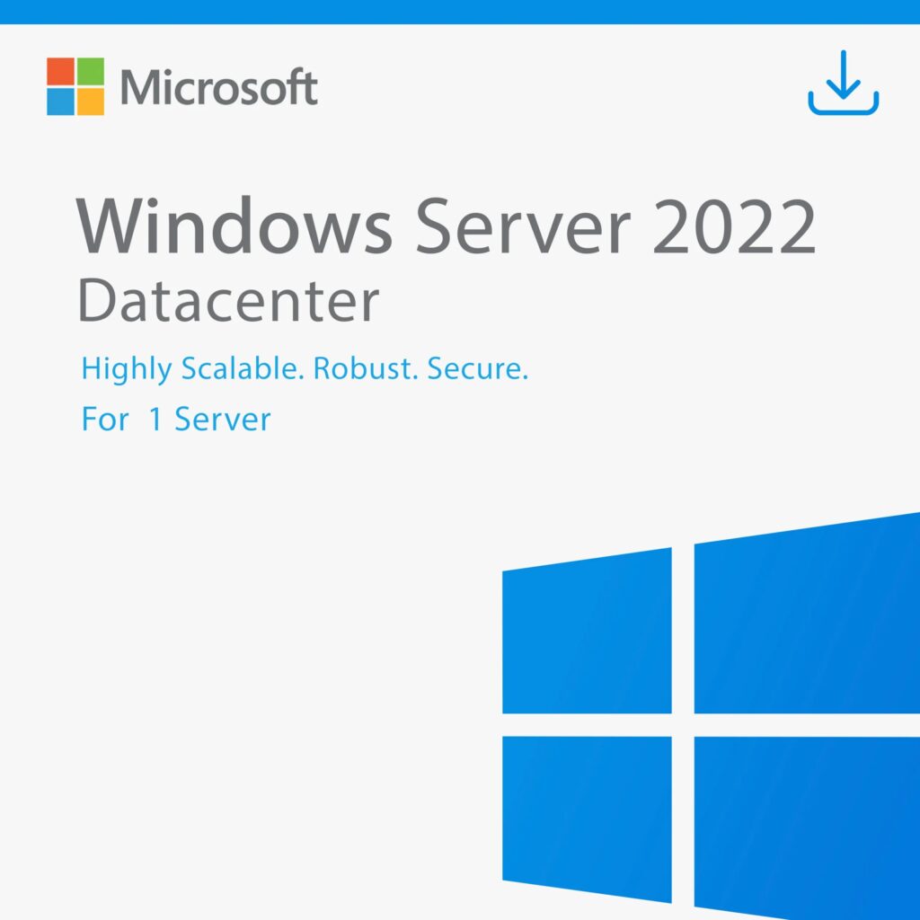 Windows Server 2022 Datacenter Lifetime License for 1 PC